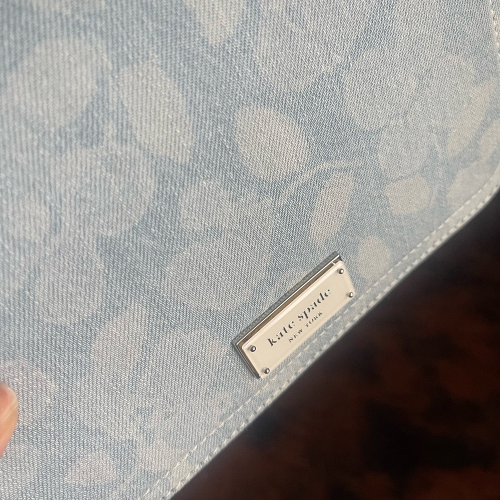 Kate Spade Light Blue Floral Crossbody Bag - Picture 4 of 8